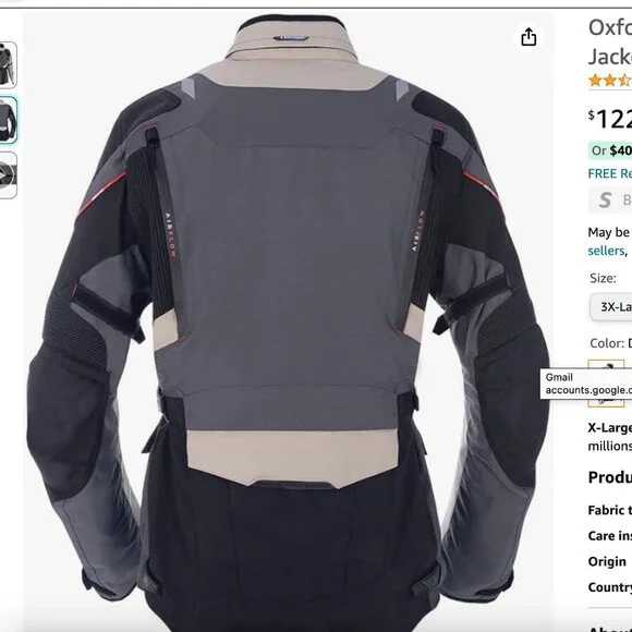 Oxford Men´s Montreal 3.0 Jacket 4 Xl NEW WITH TAGS Jackets & Coats